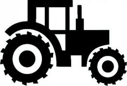 veloursmotief applicatie strijkapplicatie traktor